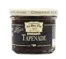 Load image into Gallery viewer, Black Tapenade - Black Olives, Capers and Anchovy Spread (90g)