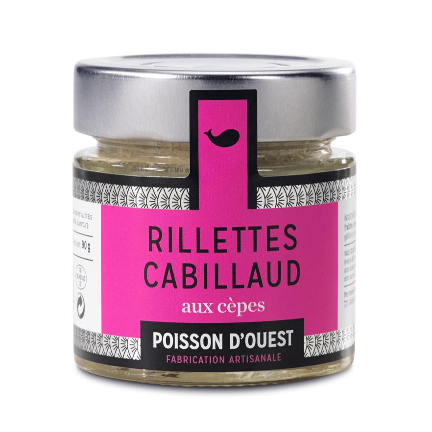 Cod Rillettes with Porcini Mushrooms (90g)