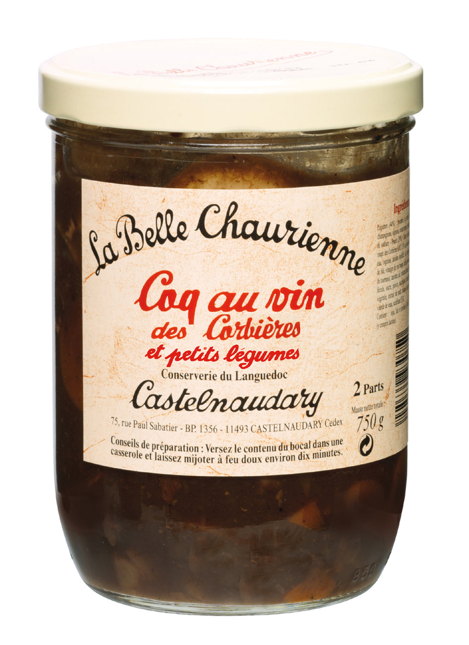 Coq au Vin with Corbières Wine (750g)