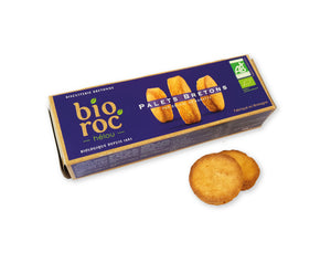 Palets Bretons BIO - ORGANIC Crumbly Butter Biscuits from Brittany (130g)