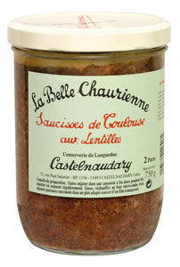 Toulouse Sausages with Lentils (750g)